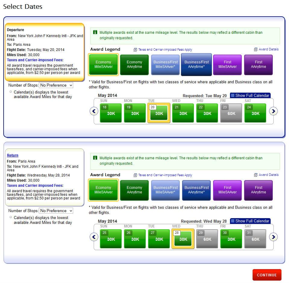 AA Booking1