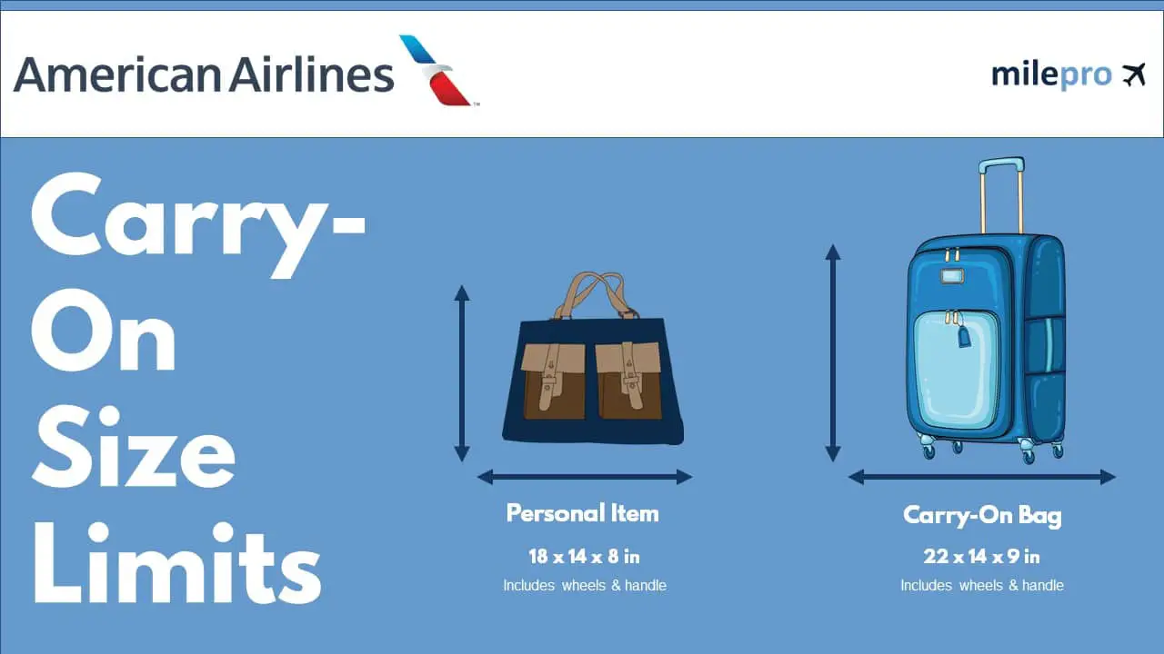 American Airline Carry On Size Limits