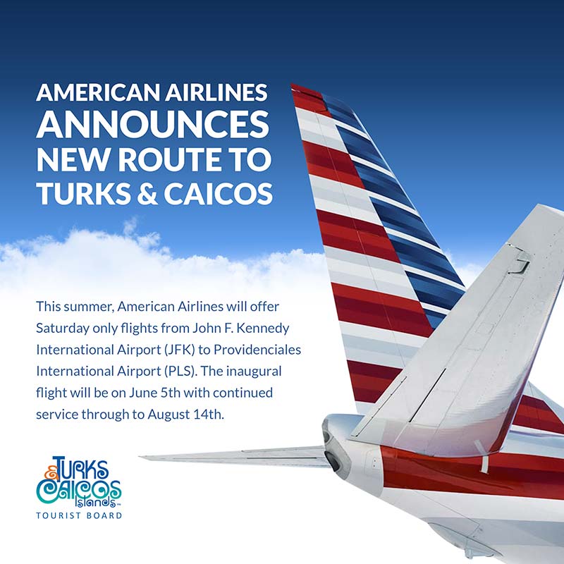 American Airlines Flight Notice turks caicos