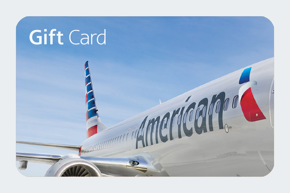 GiftCard AmericanAirlines detail add1