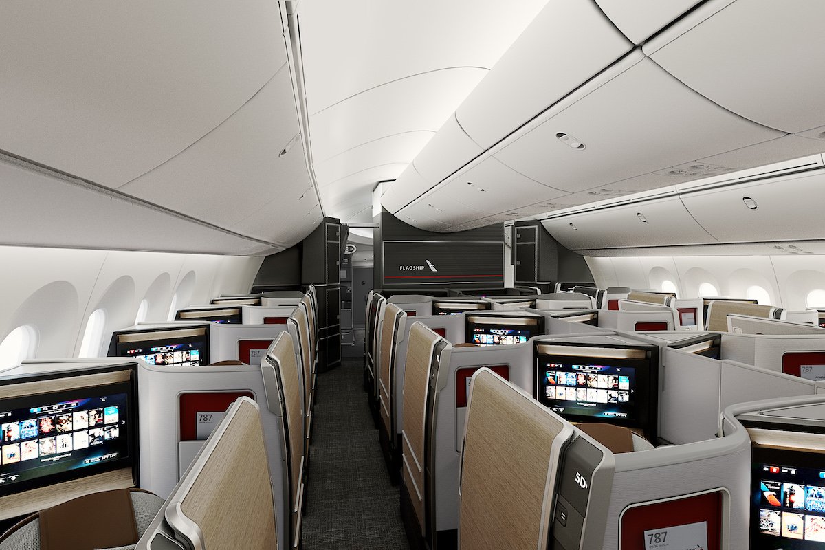 New American Airlines Business Class 1