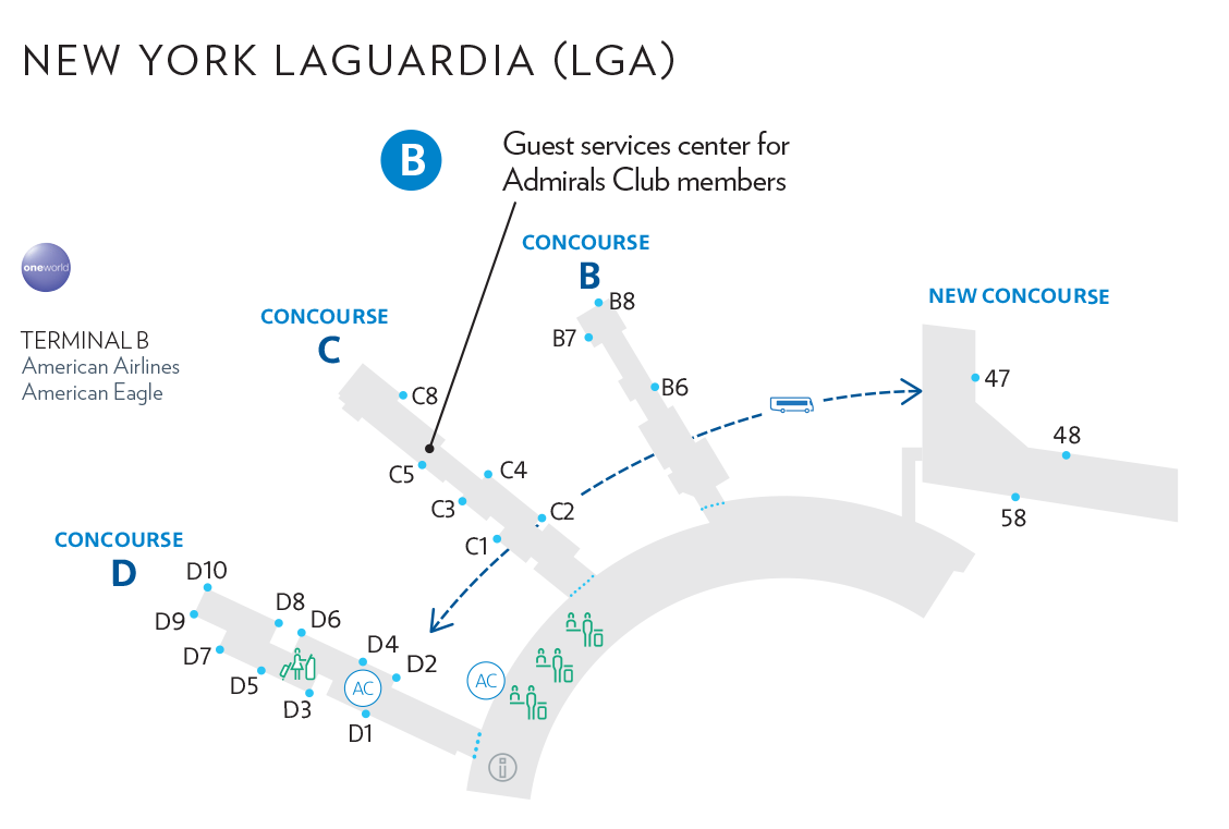 New Yorkers your upgrade has cleared LGA map