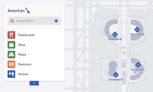 airport map dfw