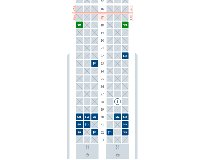 american seat assignment