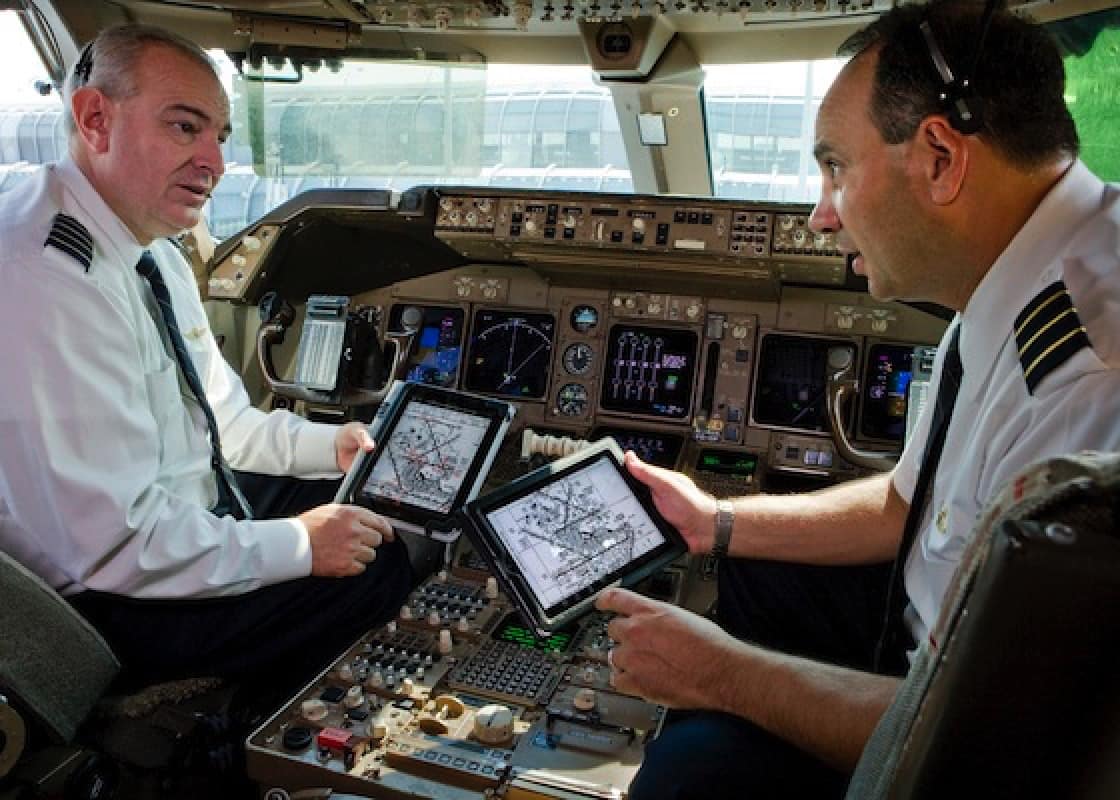 united pilots ipad