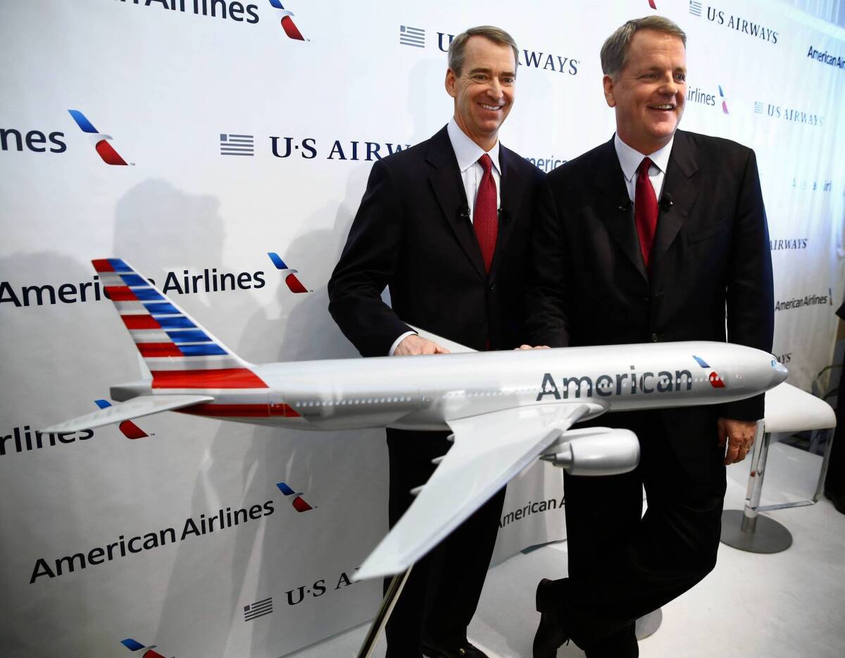 Who Merged With American Airlines?