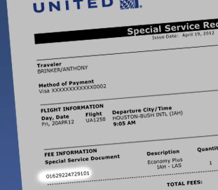 How to Get a Receipt From United Airlines?